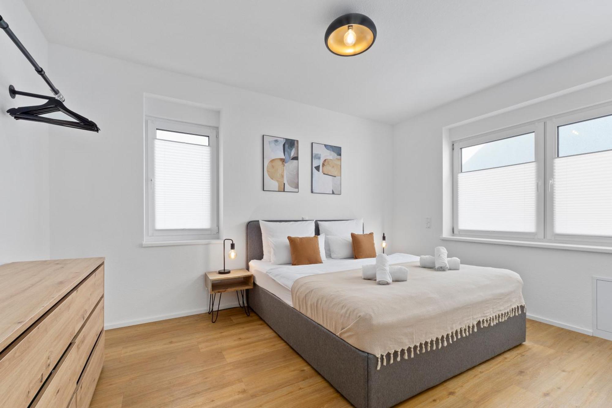 Charmante Design-Apartments In Top Lage - Naehe Altstadt - Parkplaetze - Netflix 바트크로이즈나흐 외부 사진