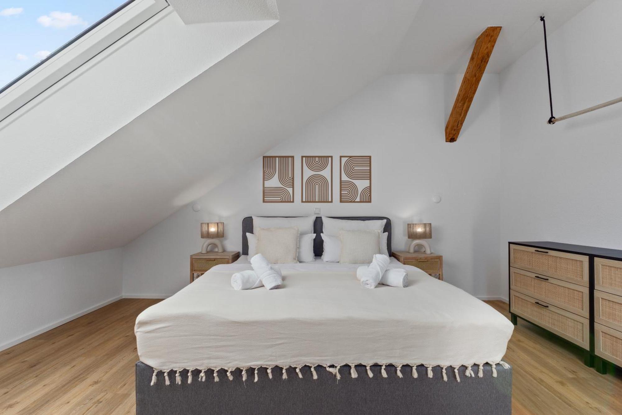 Charmante Design-Apartments In Top Lage - Naehe Altstadt - Parkplaetze - Netflix 바트크로이즈나흐 외부 사진