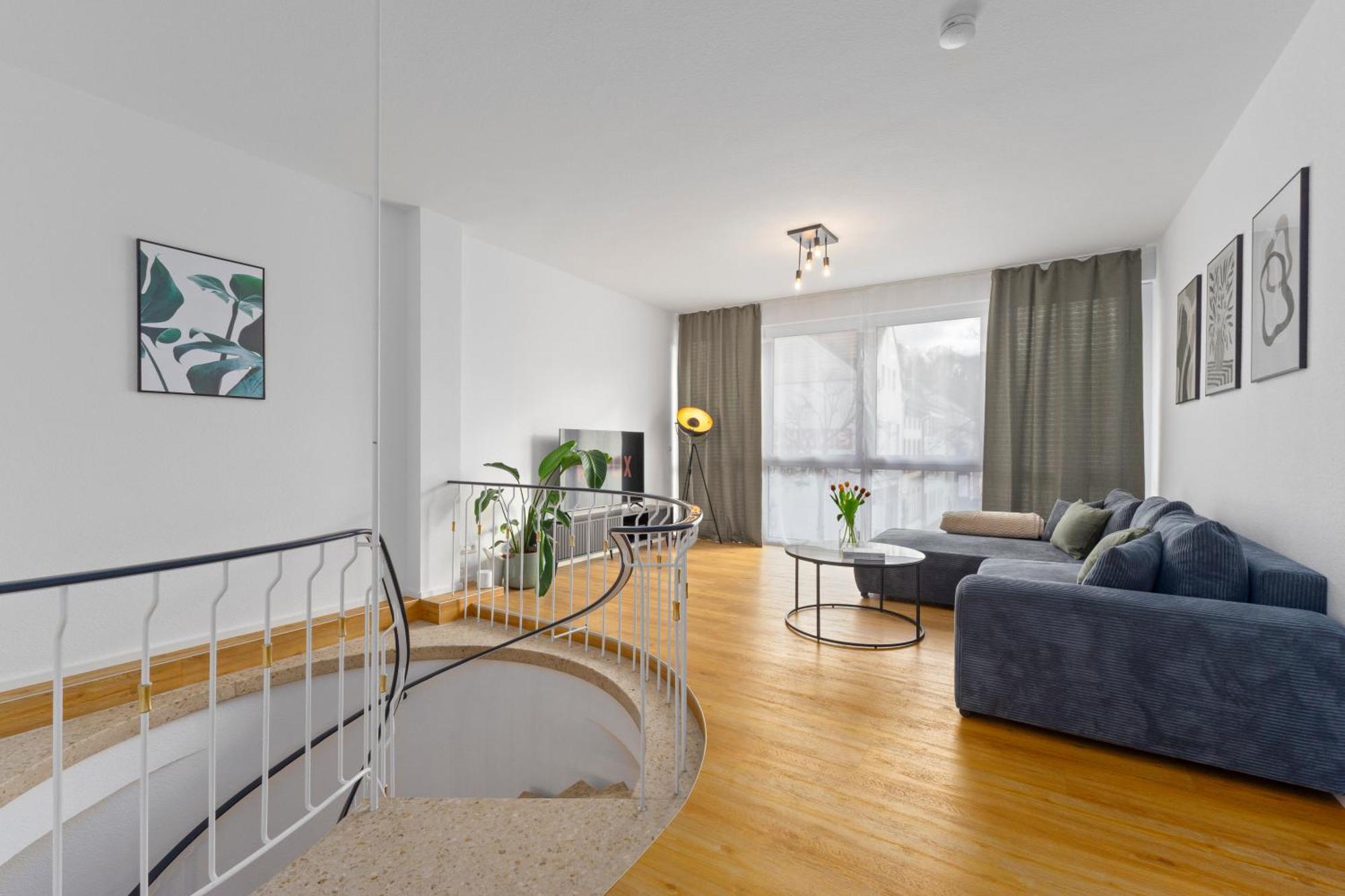 Charmante Design-Apartments In Top Lage - Naehe Altstadt - Parkplaetze - Netflix 바트크로이즈나흐 외부 사진