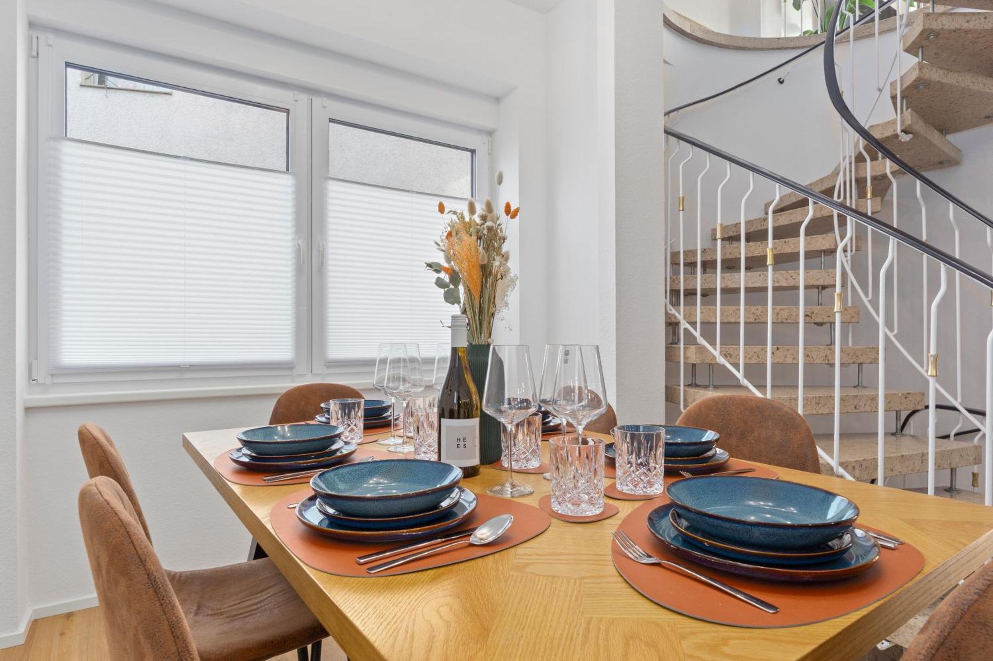 Charmante Design-Apartments In Top Lage - Naehe Altstadt - Parkplaetze - Netflix 바트크로이즈나흐 외부 사진