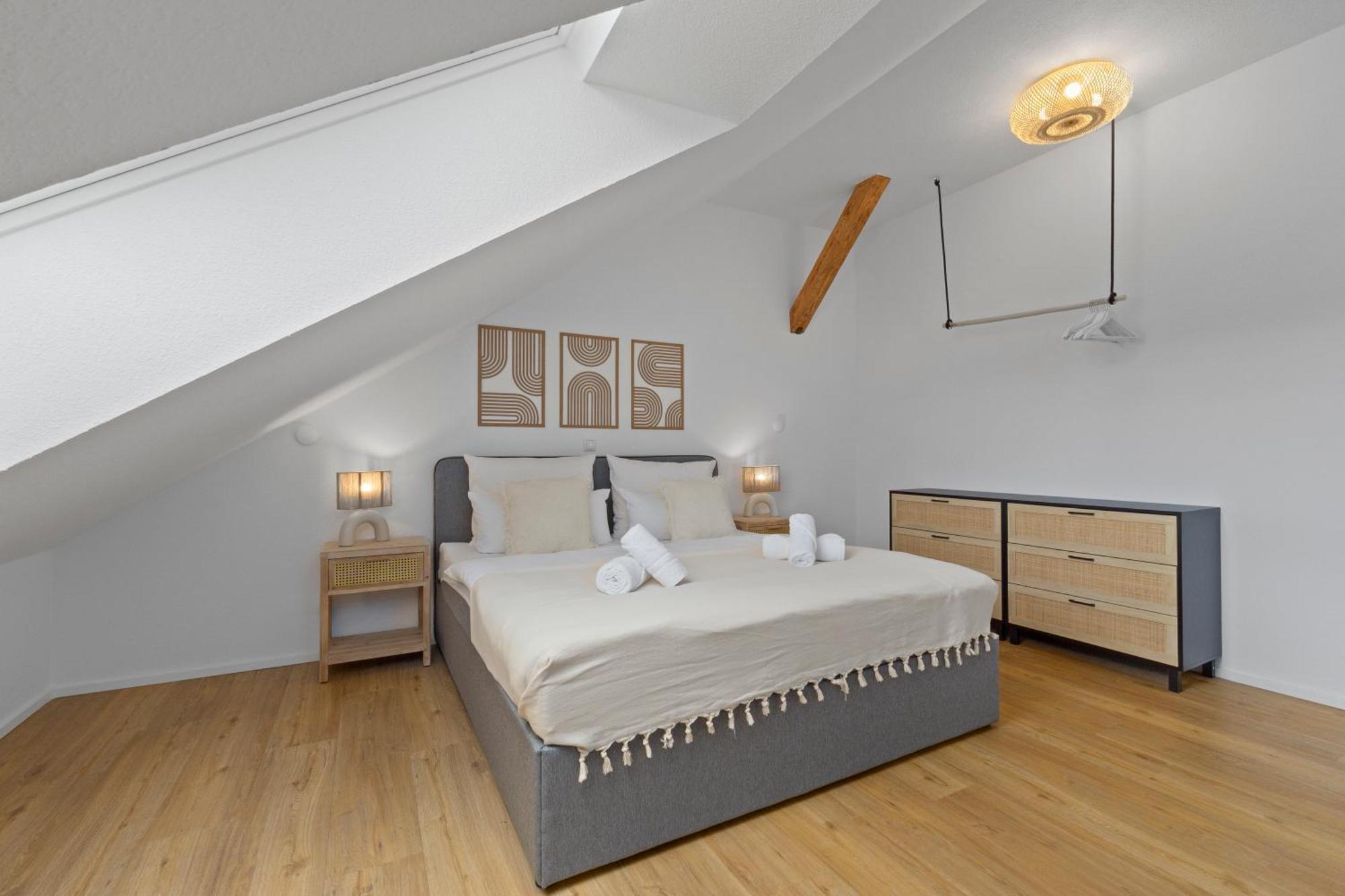 Charmante Design-Apartments In Top Lage - Naehe Altstadt - Parkplaetze - Netflix 바트크로이즈나흐 외부 사진