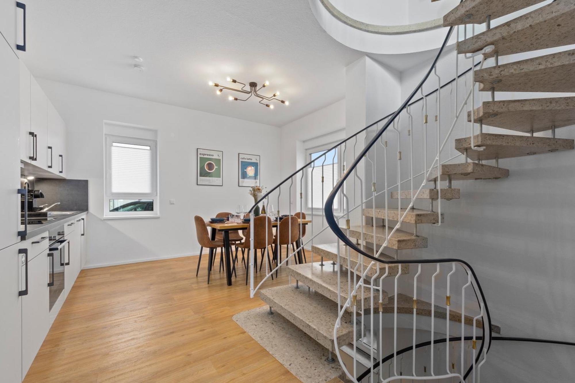 Charmante Design-Apartments In Top Lage - Naehe Altstadt - Parkplaetze - Netflix 바트크로이즈나흐 외부 사진