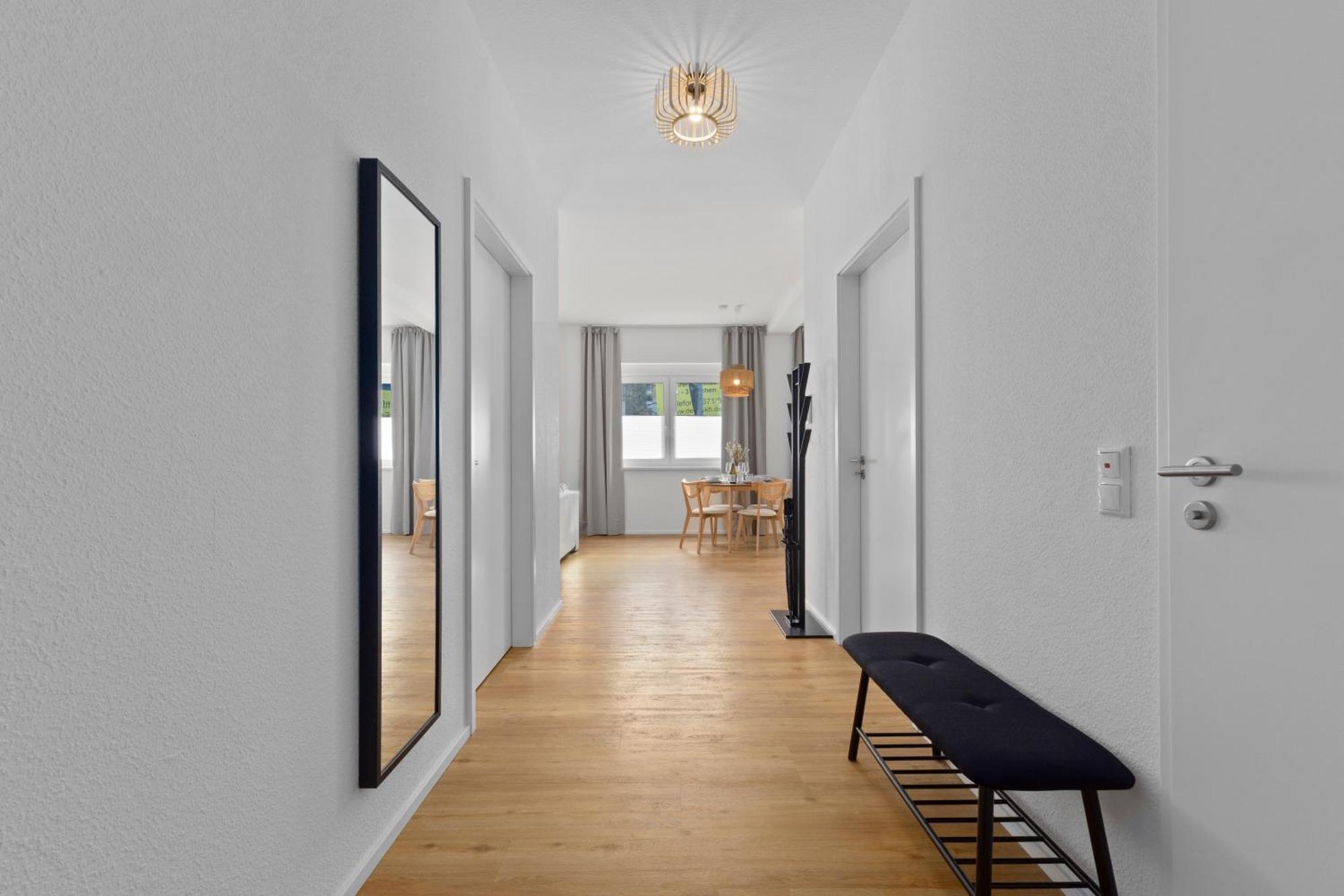 Charmante Design-Apartments In Top Lage - Naehe Altstadt - Parkplaetze - Netflix 바트크로이즈나흐 외부 사진