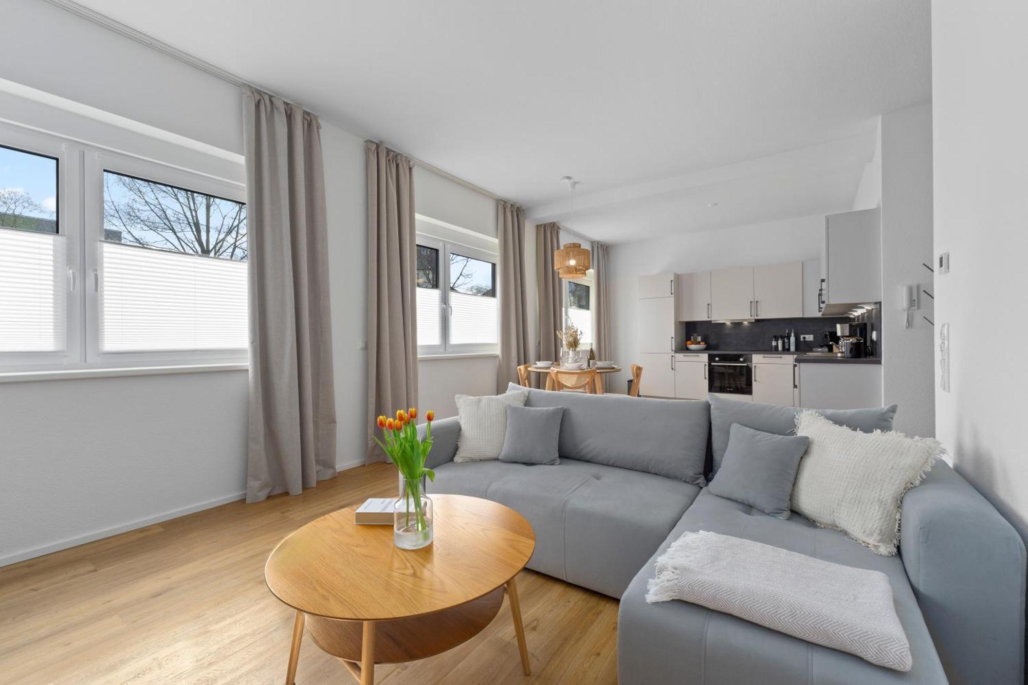 Charmante Design-Apartments In Top Lage - Naehe Altstadt - Parkplaetze - Netflix 바트크로이즈나흐 외부 사진